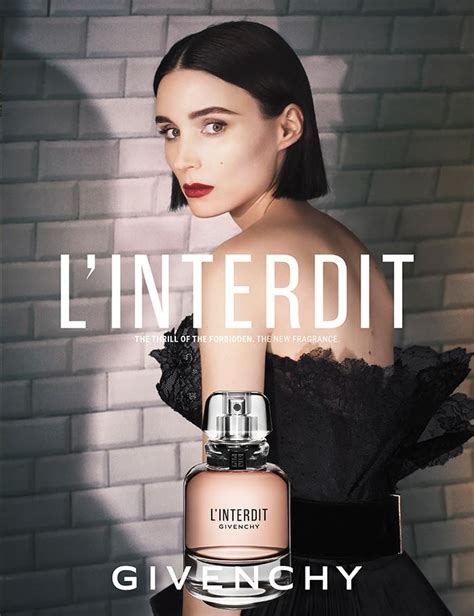 pubblicità interdit givenchy|l'interdit givenchy.